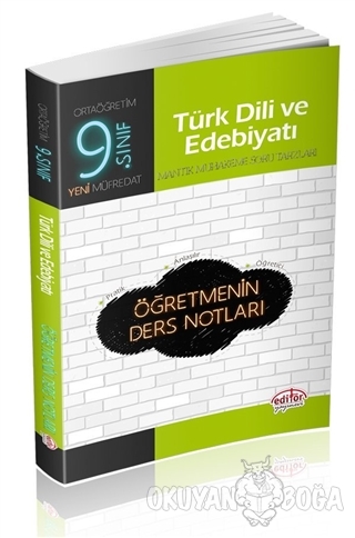 9. Sınıf Türk Dili Edebiyatı Öğretmenin Ders Notları - Kolektif - Edit