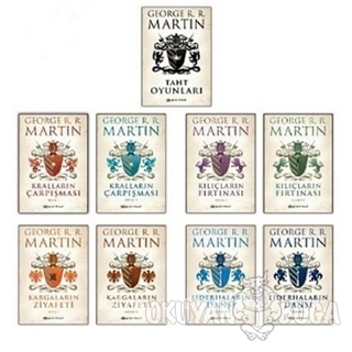 A Game Of Thrones - Taht Oyunları Seti (9 Kitap) - George R. R. Martin