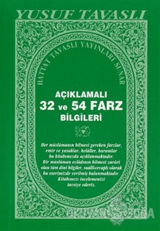 Açıklamalı 32 ve 54 Farz Bilgileri (C11)