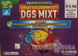 Adeda - DGS MIXT Dikkati Güçlendirme Seti 12-14 Yaş