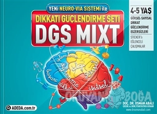 Adeda - DGS MIXT Dikkati Güçlendirme Seti 4-5 Yaş