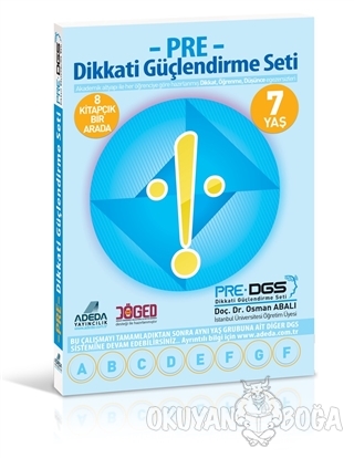 Adeda - PRE Dikkati Güçlendirme Seti 1.Sınıf 7 Yaş