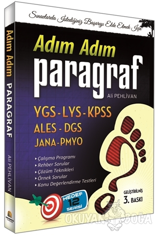 Adım Adım Paragraf YGS-LYS-KPSS-ALES-DGS-JANA-PMYO - Ali Pehlivan - Ka