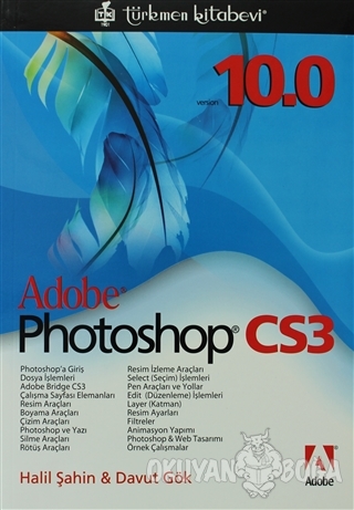 Adobe Photoshop CS3 - Halil Şahin - Türkmen Kitabevi - Bilgisayar Kita