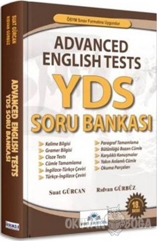 Advanced English Tests YDS Soru Bankası - Suat Gürcan - İrem Yayıncılı