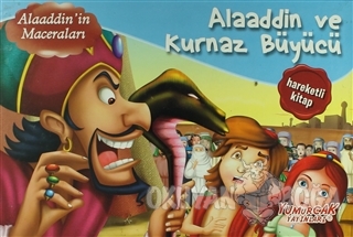 Alaaddin ve Kurnaz Büyücü - Üç Boyutlu Kitap (Ciltli)