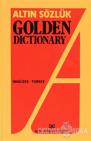 Altın Sözlük Golden Dictionary İngilizce - Türkçe