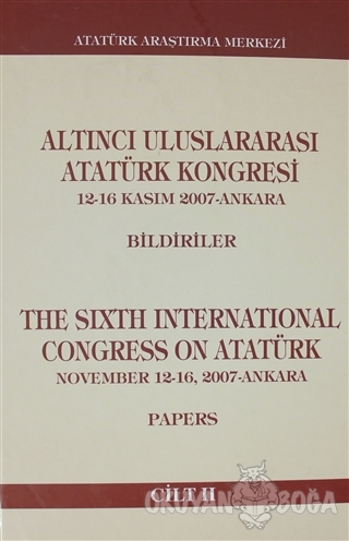 Altıncı Uluslararası Atatürk Kongresi Cilt 2 (Ciltli) - Kolektif - Ata