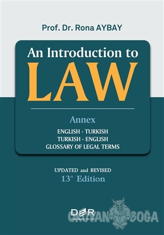 An Introduction To Law - Rona Aybay - Der Yayınları