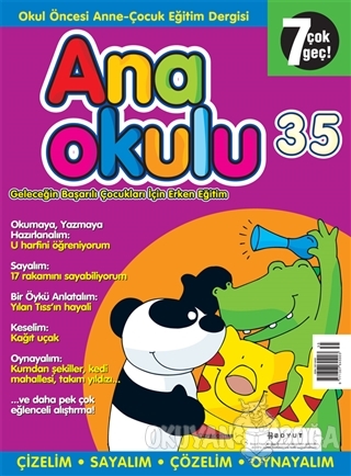 Anaokulu Sayı: 35 Anne-Çocuk Eğitim Dergisi - Kolektif - Boyut Yayın G