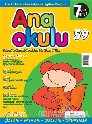 Anaokulu Sayı: 59 Anne-Çocuk Eğitim Dergisi - Kolektif - Boyut Yayın G