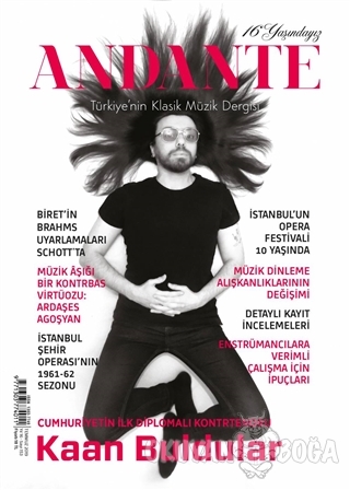 Andante Müzik Dergisi Yıl: 16 Sayı: 153 Temmuz 2019 - Kolektif - Andan