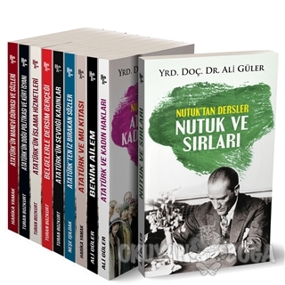 Anıtkabir Kütüphanesi Seti - (10 Kitap Set) - Ali Güler - Halk Kitabev