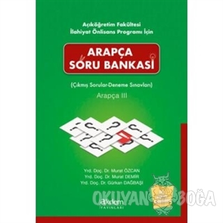 Arapça Soru Bankası 3 - Murat Özcan - Akdem Yayınları