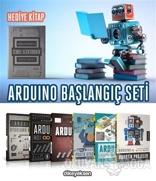 Arduino Başlangıç Seti (7 Kitap Takım) - Akın Akçaoğlu - Dikeyeksen Ya