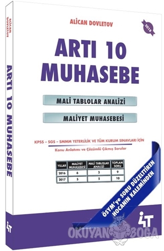 Artı 10 Muhasebe - Alican Dovletov - 4T Yayınları