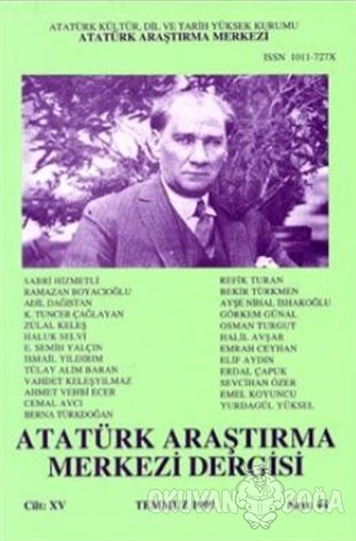 Atatürk Araştırma Merkezi Dergisi Cilt: 14 Temmuz 1999 Sayı: 44 - Kole