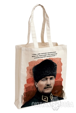Atatürk (Kalpaklı) - Aforizma Bez Çanta - - Aylak Adam - Hobi