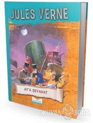 Ay'a Seyahat - Jules Verne - Damla Yayınevi Çocuk