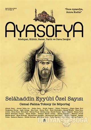 Ayasofya Dergisi Sayı: 8 Eylül-Ekim 2015 - Kolektif - Ayasofya Dergisi