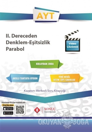 AYT 2. Dereceden Denklem Eşitsizlik Parabol 2019 - 2020