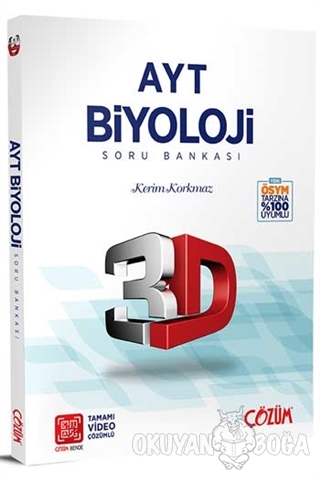 AYT Biyoloji 3D Soru Bankası - Kolektif - Çözüm Yayınları