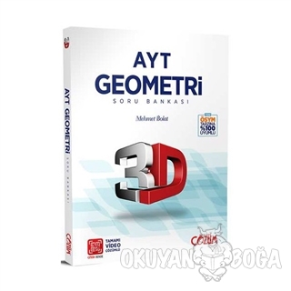 AYT Geometri 3D Soru Bankası - Mehmet Bolat - Çözüm Yayınları