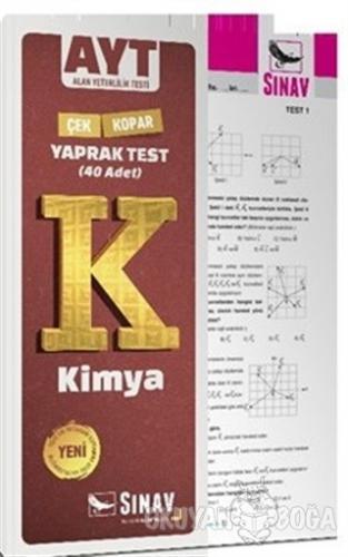 AYT Kimya Çek Kopar Yaprak Test - Kolektif - Sınav Yayınları