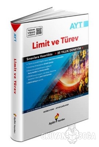 AYT Limit ve Türev - Aytuğ Çağlayan - Aydın Yayınları