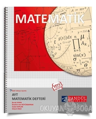 AYT Matematik Defteri - Burak Kama - Pandül Yayınları