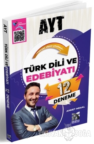 AYT Türk Dili ve Edebiyatı 12 Deneme - Ahmet Meral - Modus Yayınları