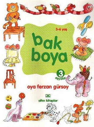 Bak Boya (4 Kitap Set) - Kolektif - Altın Kitaplar - Çocuk Kitapları