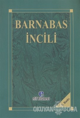 Barnabas İncili - Mehmet Yıldız - Elif Kitabevi