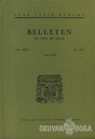 Belleten Sayı: 165 Cilt: 42