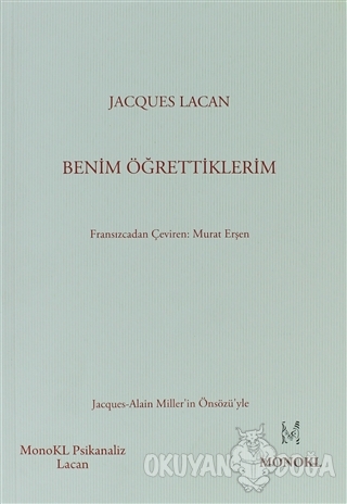 Benim Öğrettiklerim