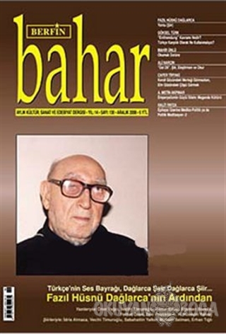 Berfin Bahar Aylık Kültür, Sanat ve Edebiyat Dergisi Sayı : 130 - Kole
