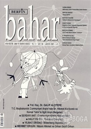 Berfin Bahar Aylık Kültür, Sanat ve Edebiyat Dergisi Sayı : 138 - Kole