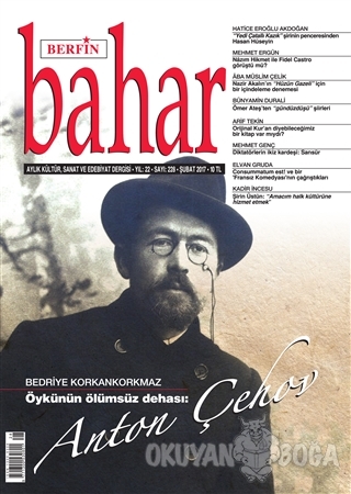 Berfin Bahar Aylık Kültür Sanat ve Edebiyat Dergisi Sayı: 228 Şubat 20