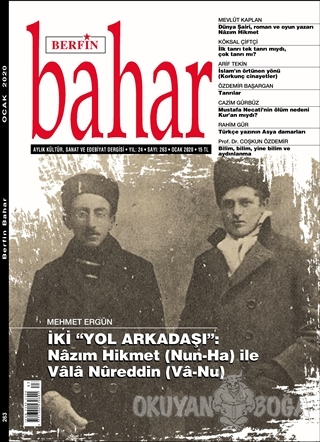 Berfin Bahar Aylık Kültür Sanat ve Edebiyat Dergisi Sayı: 263 Ocak 202