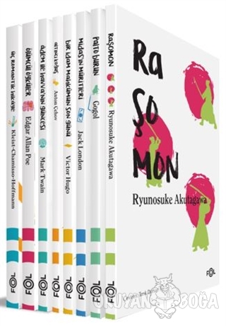 Bir Dünya Öykü Seti (8 Kitap Takım) - Ryunosuke Akutagava - Fol Kitap