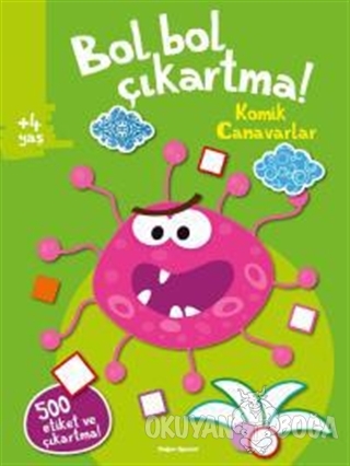 Bol Bol Çıkartma - Komik Canavarlar