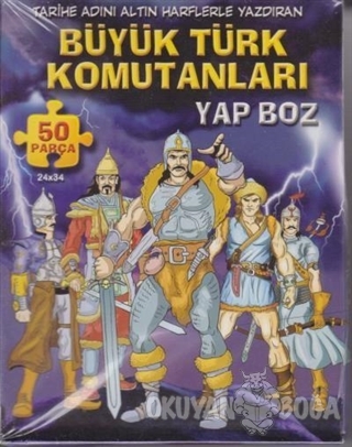 Büyük Türk Komutanları Yap Boz 50 Parça Puzzle - - Ajans 2023 Yayıncıl