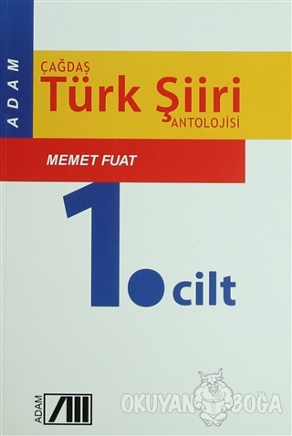 Çağdaş Türk Şiiri Antolojisi (2 Kitap Takım) - Memet Fuat - Adam Yayın