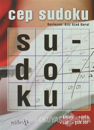 Cep Sudoku - Kolektif - Klan Yayınları