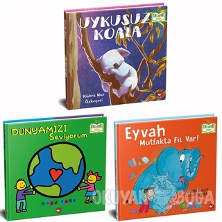 Çevreyi Koruyorum Set - Organik Kitap (3 Kitap Takım) (Ciltli)