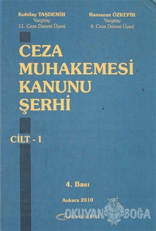 Ceza Muhakemesi Kanunu Şerhi 1.Cilt (Ciltli) - Kubilay Taşdemir - Turh