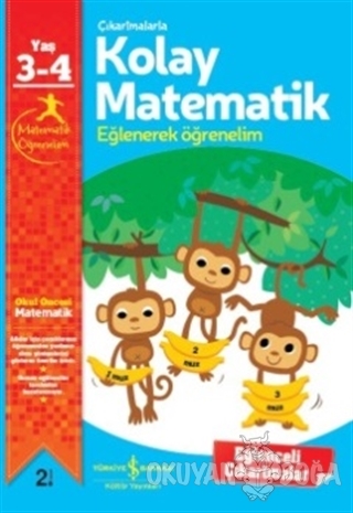 Çıkartmalarla Kolay Matematik 3-4 Yaş