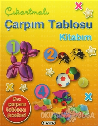 Çıkartmalı Çarpım Tablosu Kitabım