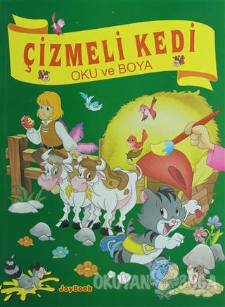 Çizmeli Kedi - Oku ve Boya