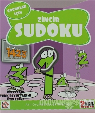 Çocuklar İçin Zincir Sudoku - Kolektif - Akıl Oyunları Basın Yayın